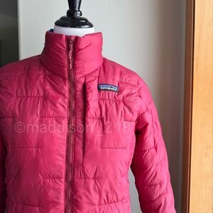 Patagonia Macro Puff Jacket Roamer Red Small Windproof Water Resistant S